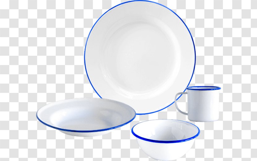 Tableware Plate Cobalt Blue - Microsoft Azure - And White Porcelain Transparent PNG