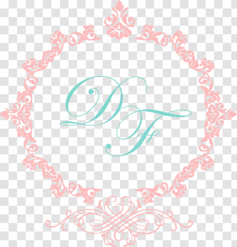 Marriage Monogram Wedding Convite - Frame - Logo Transparent PNG