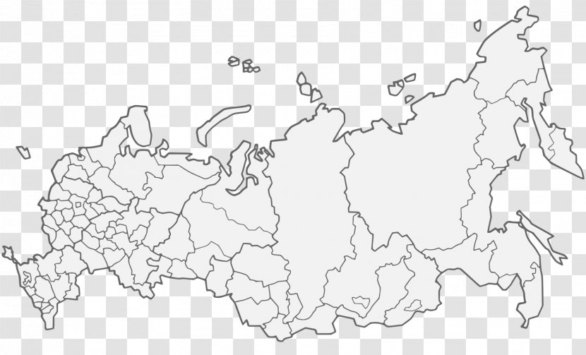 Krais Of Russia Altai Krai Komi Republic Blank Map United States - Organism - Europe Vector Transparent PNG