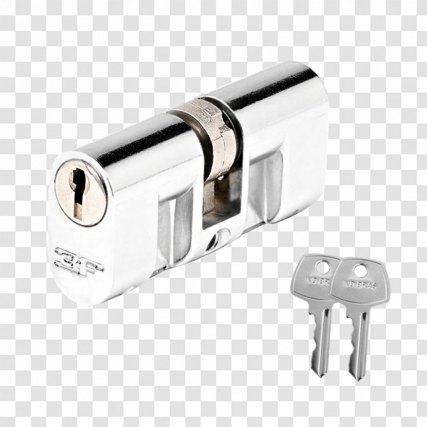 Cylinder Key Pin Tumbler Lock Household Hardware - Price Transparent PNG