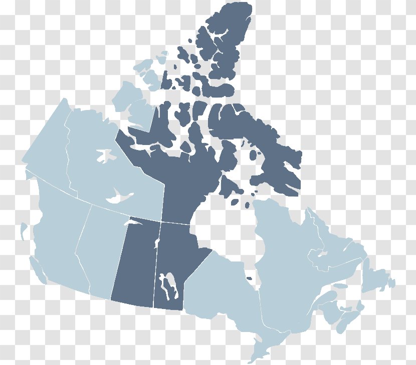 Flag Of Canada United States Blank Map - Corporate Representative Transparent PNG