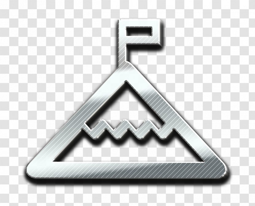 Adventure Icon Camping Mountain - Nature - Symbol Triangle Transparent PNG
