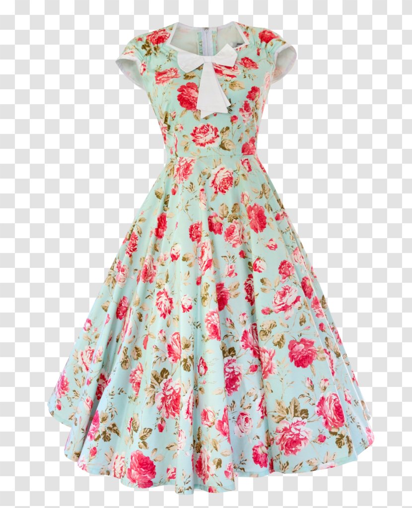 Vintage Clothing Dress Retro Style 1950s - Sleeve - Sunday Lunch Transparent PNG