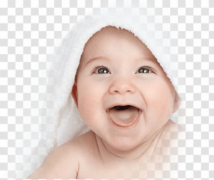 Infant Laughing Baby Child Laughter - Flower - Washed Transparent PNG