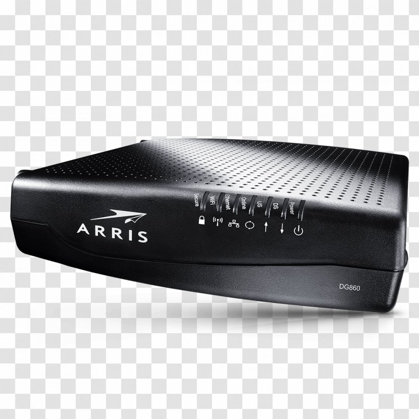 ARRIS Group Inc. Cable Modem DOCSIS Internet - Electronic Device - Electronics Accessory Transparent PNG