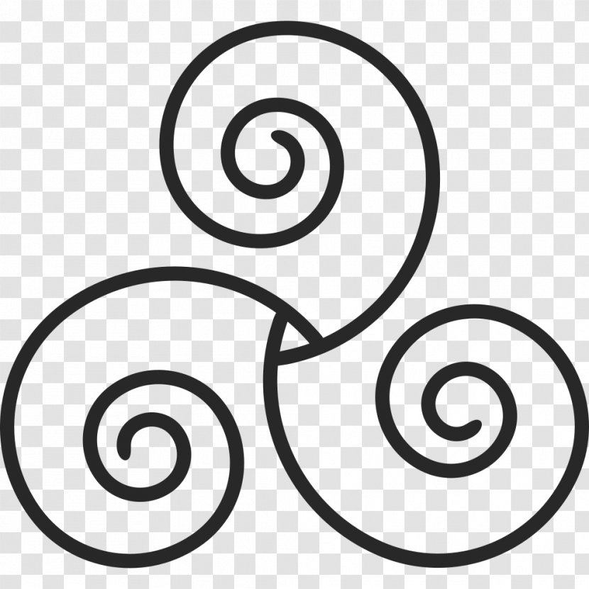 Triskelion Celtic Knot Symbol Triple Goddess Triquetra - Idea - Spiral Transparent PNG