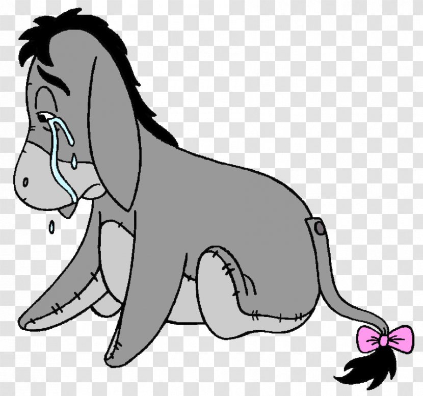 Eeyore Winnie The Pooh Piglet Tigger Rabbit - Cartoon Transparent PNG