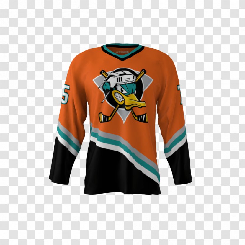 Anaheim Ducks T-shirt Jersey National Hockey League Clothing - Nhl Uniform Transparent PNG