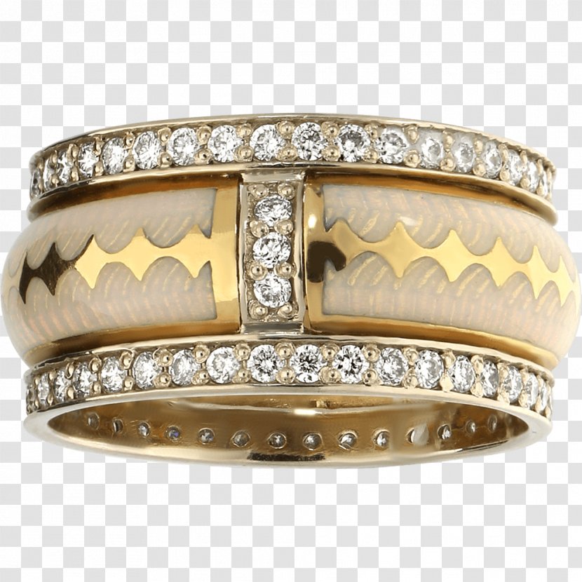 Ring Gold Jewellery Brilliant Bangle - Platinum Transparent PNG