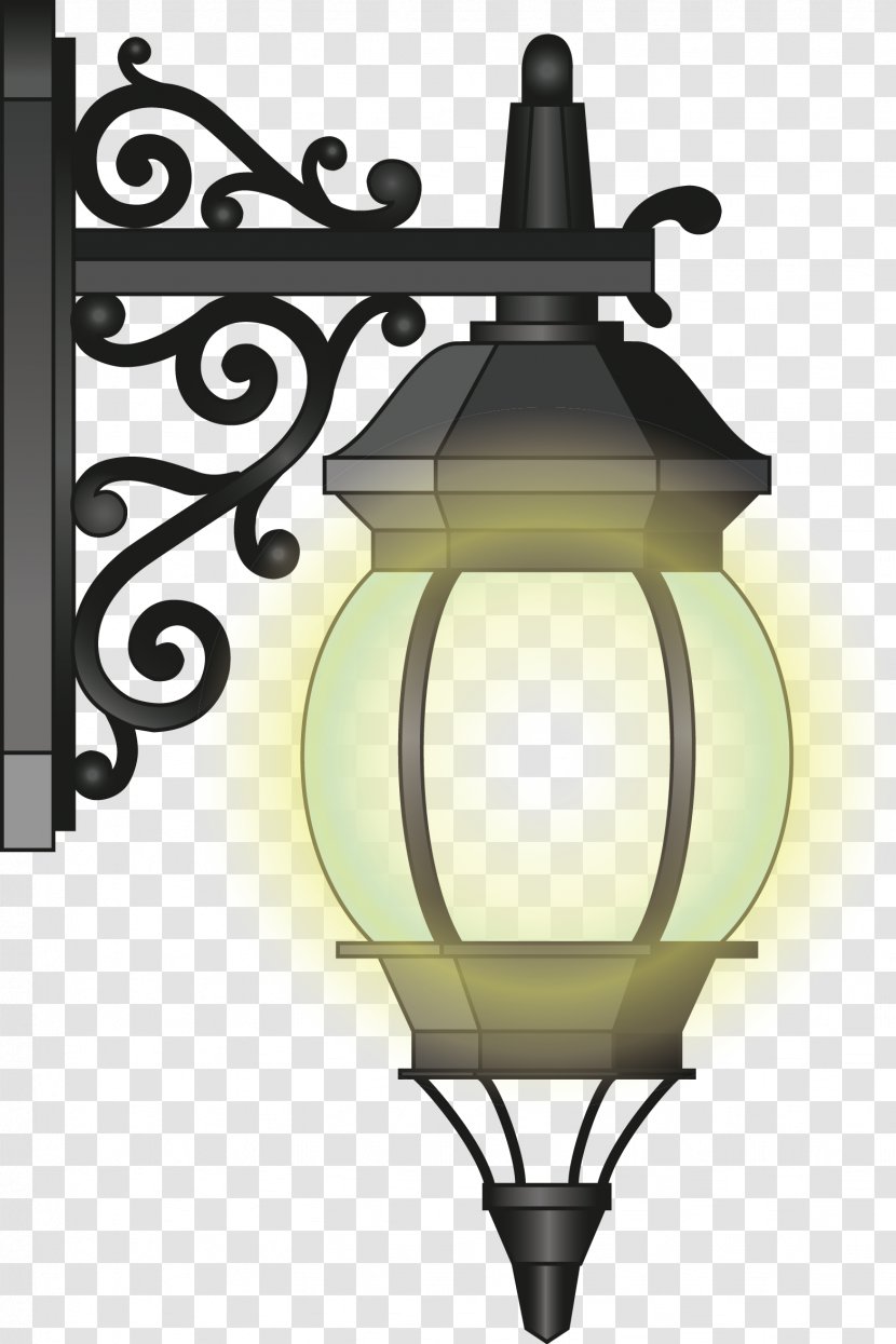 Street Light Lantern - European-style Lights Creative Transparent PNG
