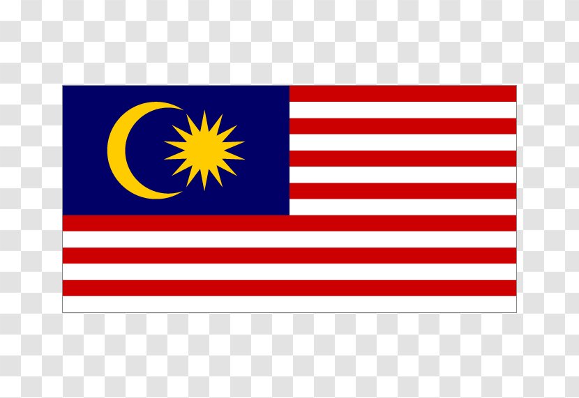 Flag Of Malaysia Singapore - Rectangle Transparent PNG