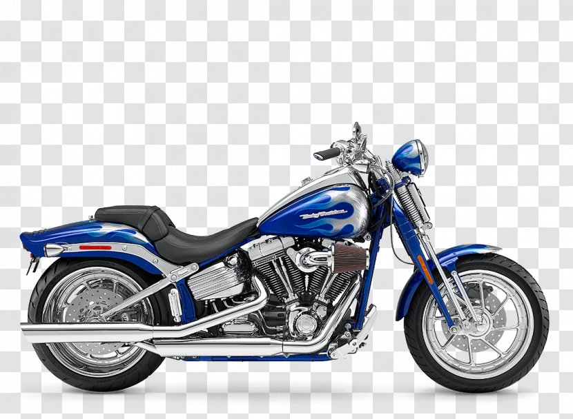 Orlando Harley-Davidson Softail Fat Boy CVO - Exhaust System - Motorcycle Transparent PNG