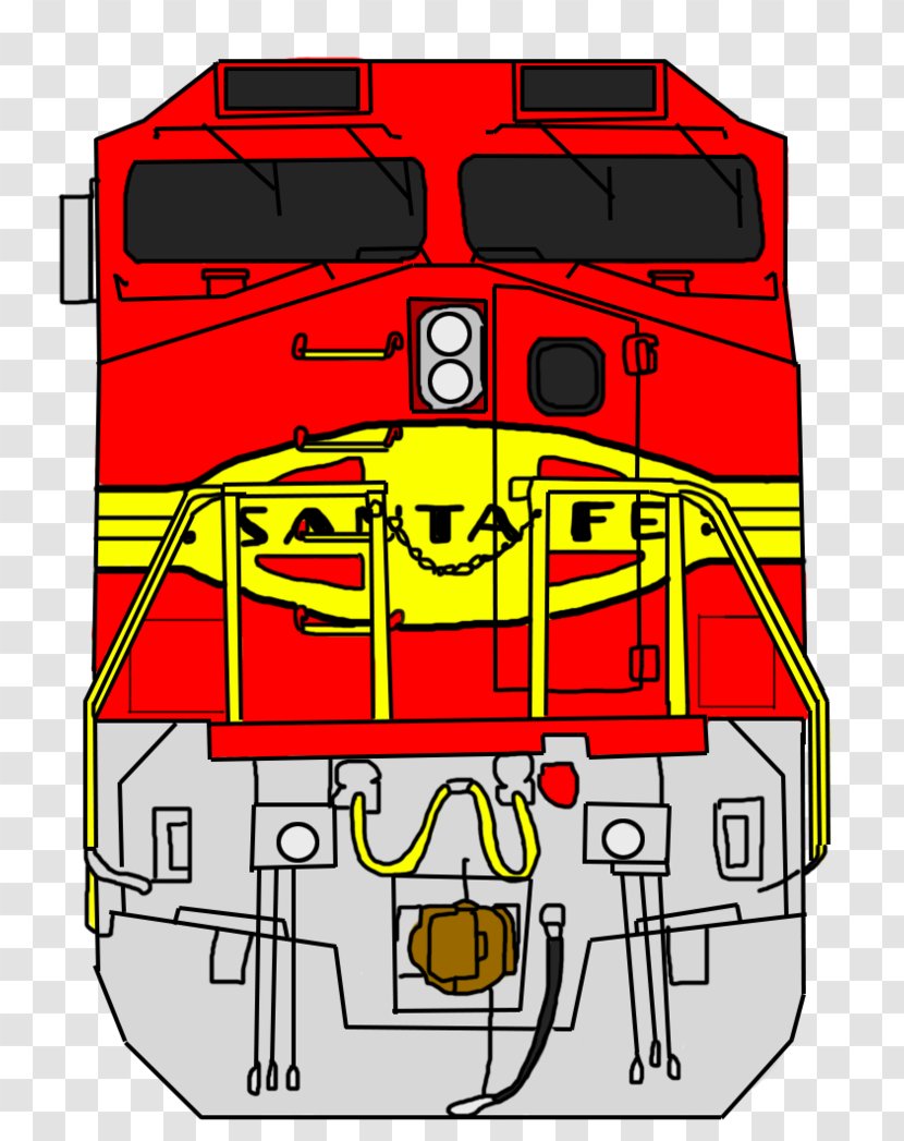 Train Cartoon - Steam Locomotive - Public Transport Coloring Book Transparent PNG