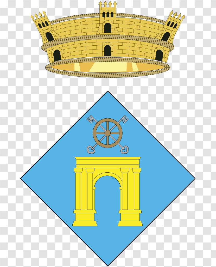 Coat Of Arms Escudo De Vinaixa Escut D'Alcover Heraldry Mural Crown - Escutcheon - Spanish Transparent PNG