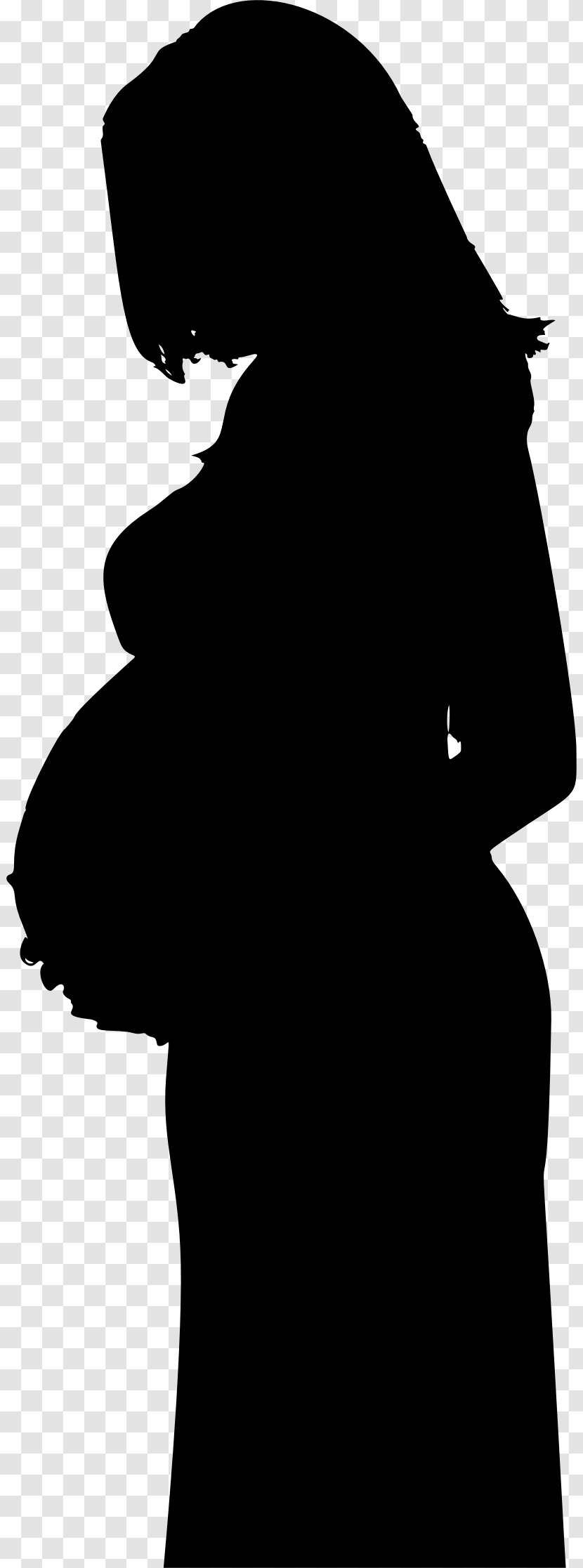 Pregnancy Mother Silhouette Woman - Abortion Transparent PNG
