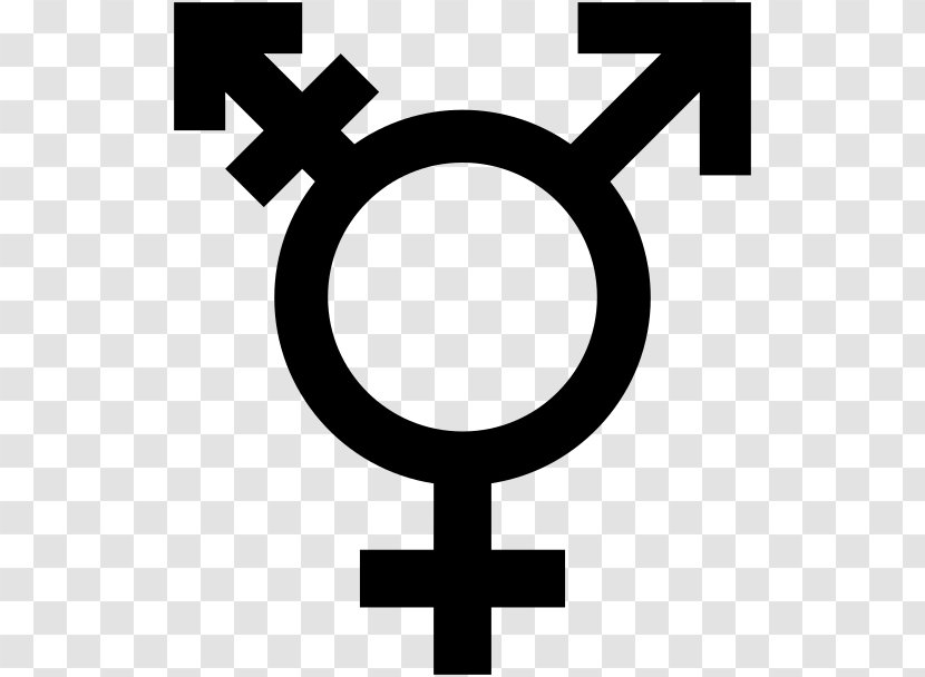 Transgender Gender Symbol Trans Woman LGBT - Androgyny Transparent PNG