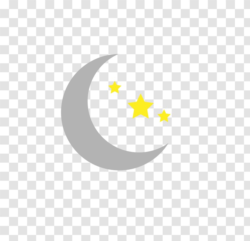 Moon And Stars Star Crescent Clip Art - Lunar Phase - Pictures Transparent PNG