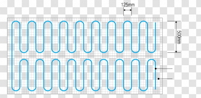 Structure Snowmelt System Concrete - Blue - Snow Melting Transparent PNG