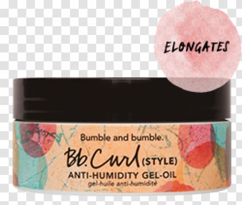 Bumble And Bb.Curl Anti-Humidity Gel-Oil Bumble. Defining Cream Hair Styling Products Gel - Oil Transparent PNG