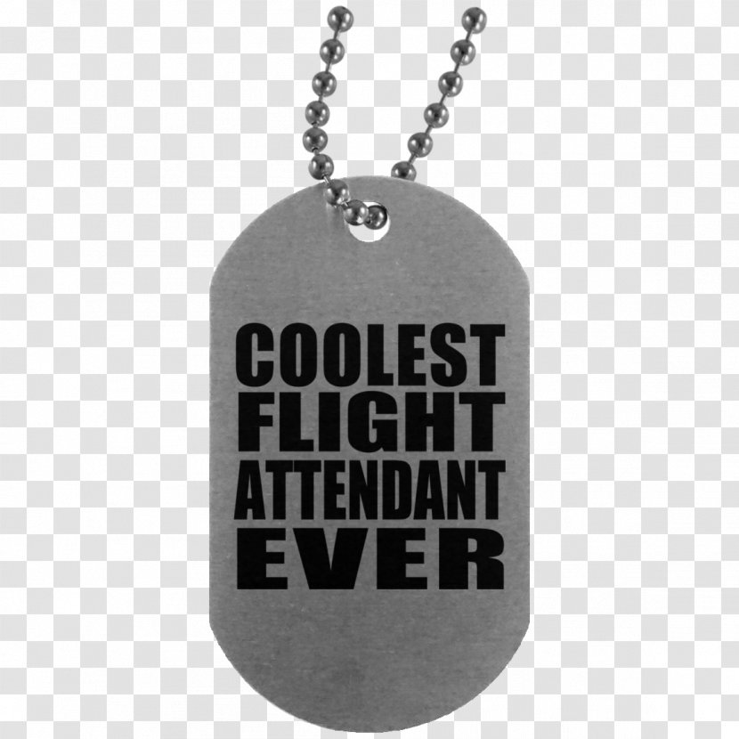 Dog Tag Jewellery United States Army Necklace Military - Flight Attendant Transparent PNG