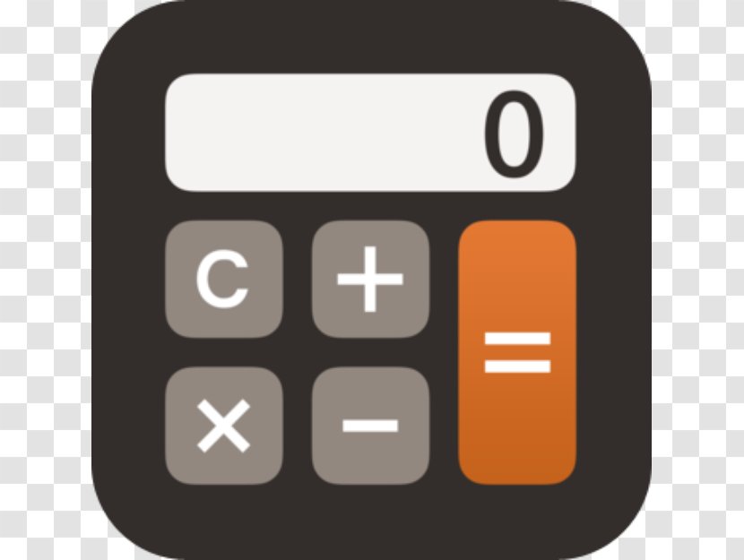 Scientific Calculator App Store - Logo Transparent PNG