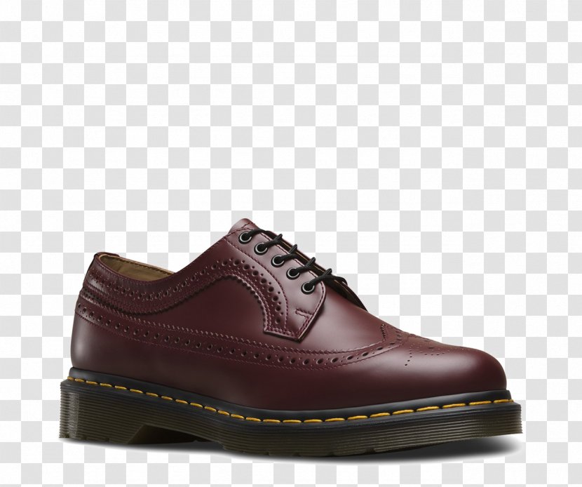 Dr. Martens Brogue Shoe Boot Leather - Brown - Shoes Transparent PNG