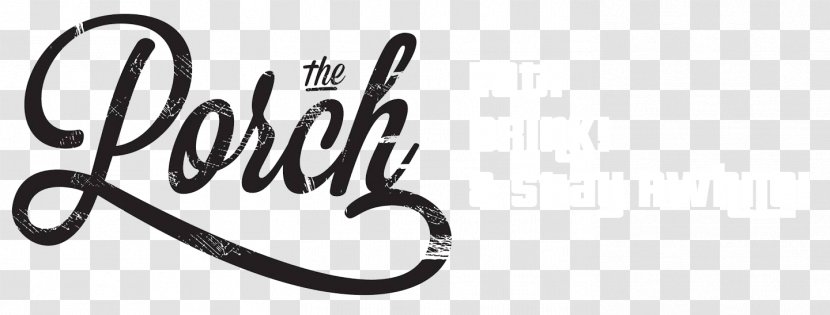 The Porch Logo Graphic Design - Drink Transparent PNG