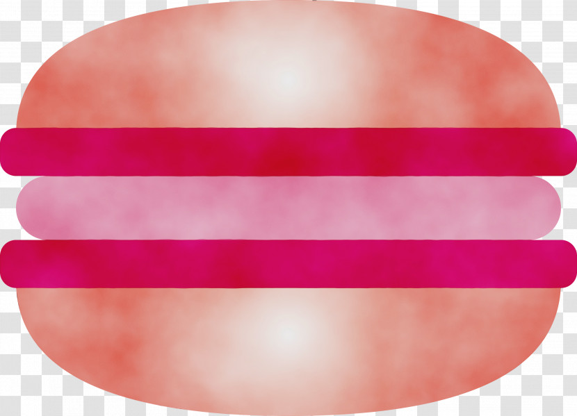 Pink Magenta Line Plate Peach Transparent PNG