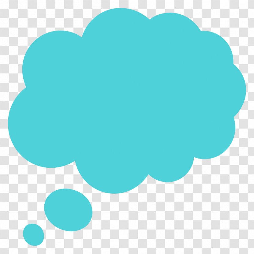Emoji Thought Speech Balloon Symbol - TXT File Transparent PNG
