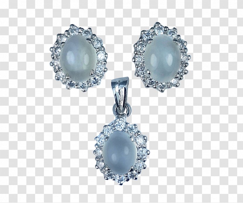 Earring Pearl Jewellery Sapphire Transparent PNG