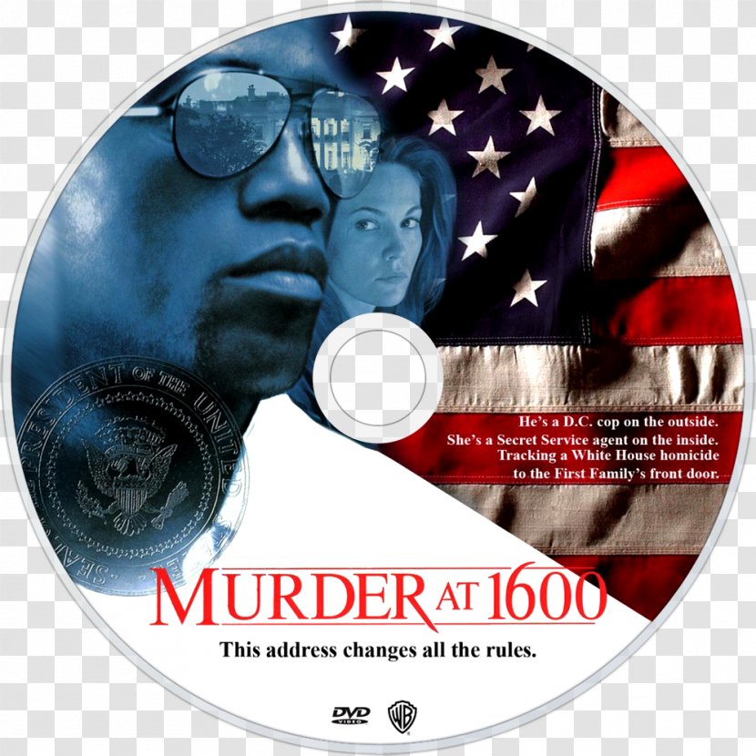 DVD Film Poster VHS Television - Murder At 1600 - Dvd Transparent PNG