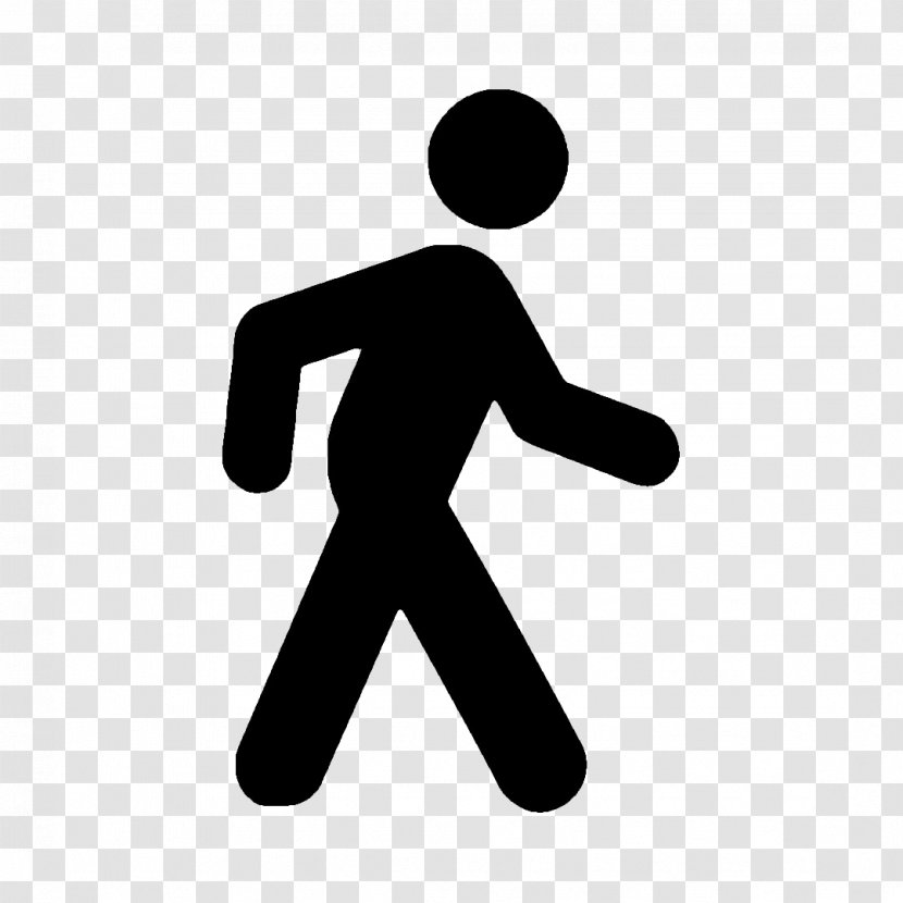 Transparency Walking Walk Cycle Symbol - Gesture Logo Transparent PNG