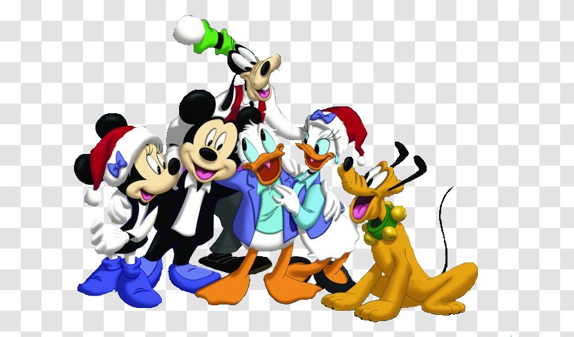 Mickey Mouse Minnie Donald Duck Pluto Goofy - Encantadora Transparent PNG