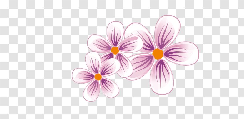 Cherry Blossom Download - Purple - Blossoms Transparent PNG