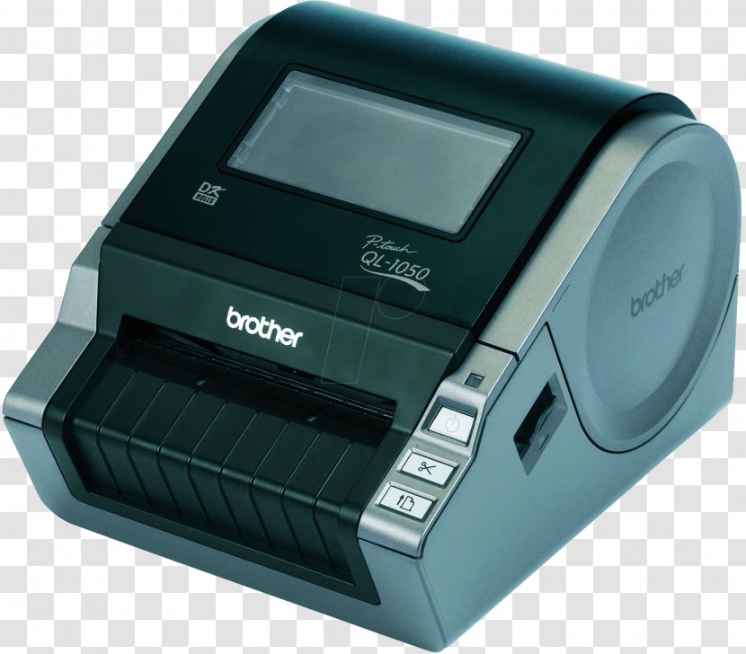 Label Printer Brother Industries Multi-function - Electronic Device Transparent PNG