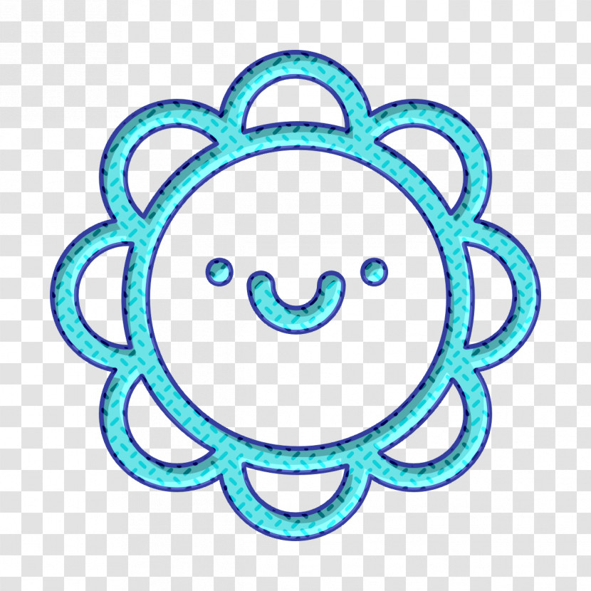 Icon Flower Smile Icon Baby Pack 1 Icon Transparent PNG