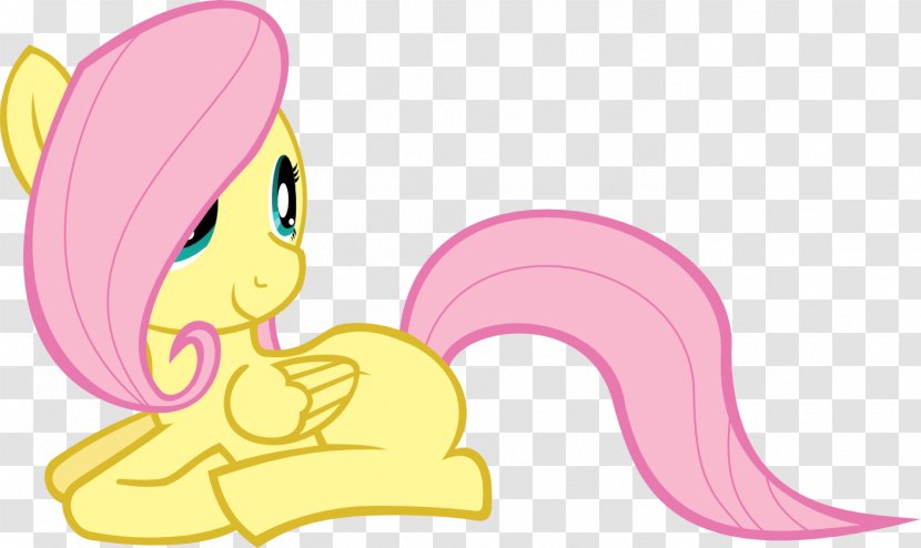 Pony Fluttershy Pinkie Pie Horse Cuteness - Watercolor - Rushed Vector Transparent PNG