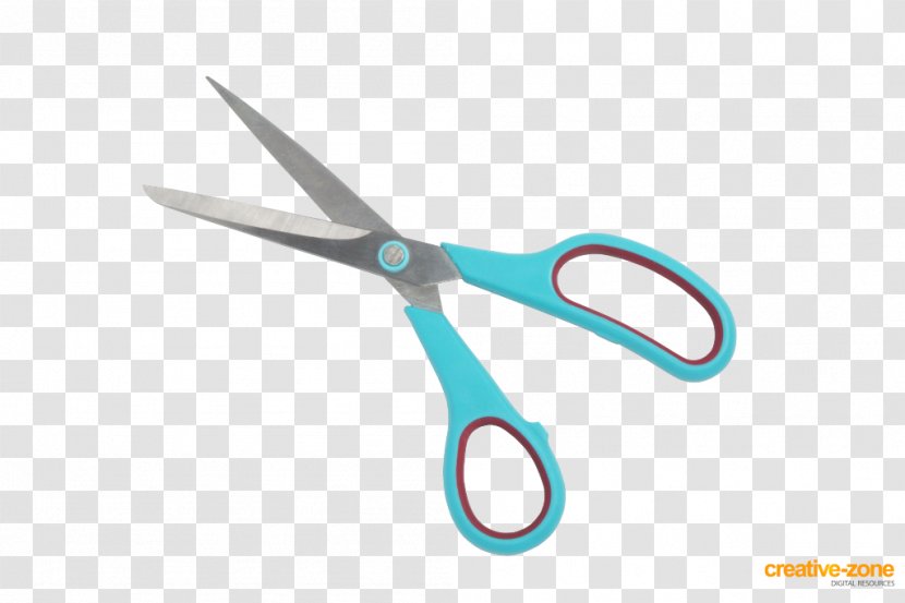 Scissors Line - Microsoft Azure Transparent PNG