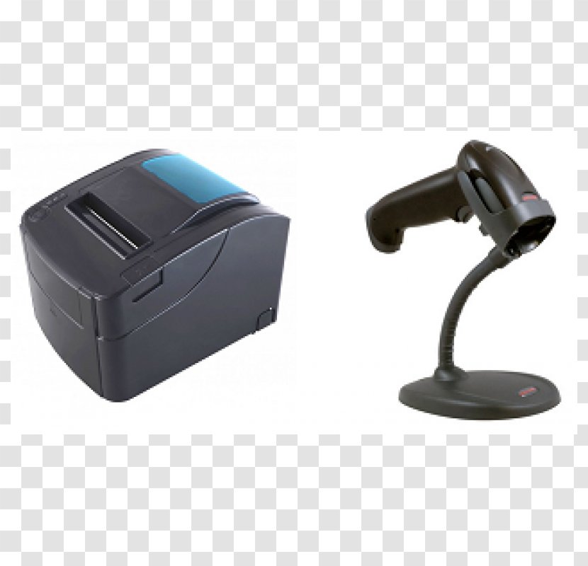 Point Of Sale Barcode Scanners Label Printer Transparent PNG