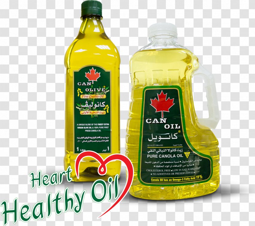 Vegetable Oil Canola Coconut Liquid - Omega3 Fatty Acids Transparent PNG