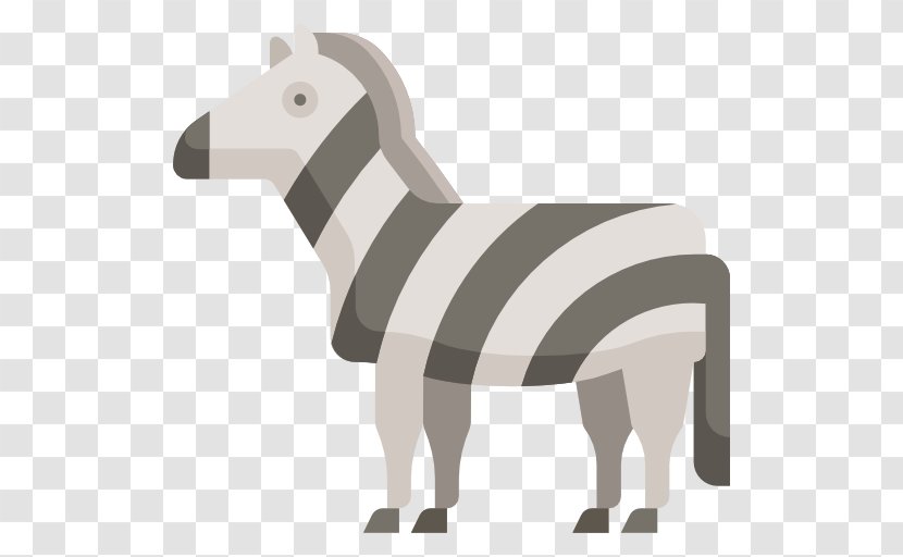 Horse Zebra Icon - Scalable Vector Graphics Transparent PNG