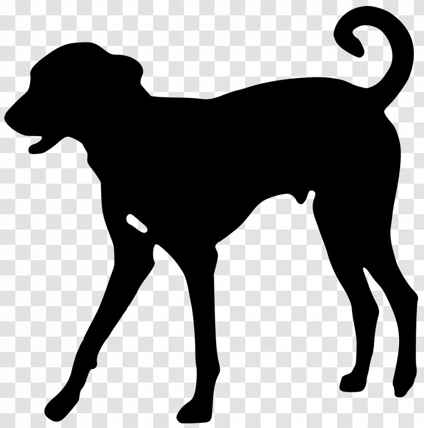 Greyhound Beagle Dobermann Clip Art - Dog Breed - Silhoutte Transparent PNG