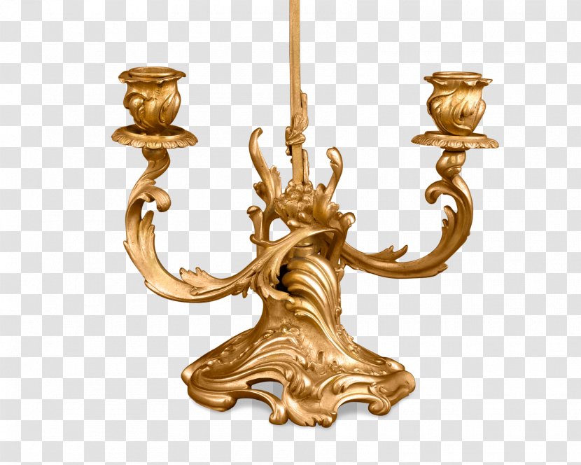 01504 Lighting Bronze Candlestick - Candle Transparent PNG