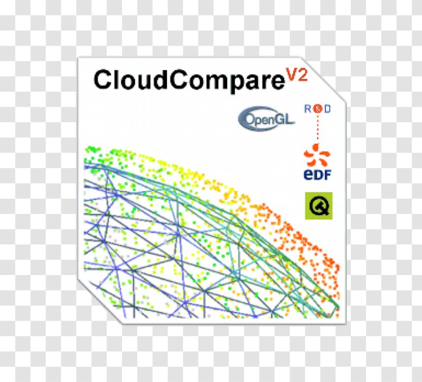 CloudCompare Point Cloud Computer Software Free VTK - Linux - Nuvole Transparent PNG