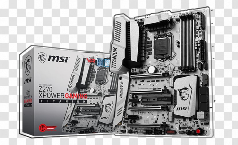 Kaby Lake Motherboard MSI Z270 XPOWER GAMING TITANIUM LGA 2066 - Msi H270 Gaming Pro Carbon Transparent PNG