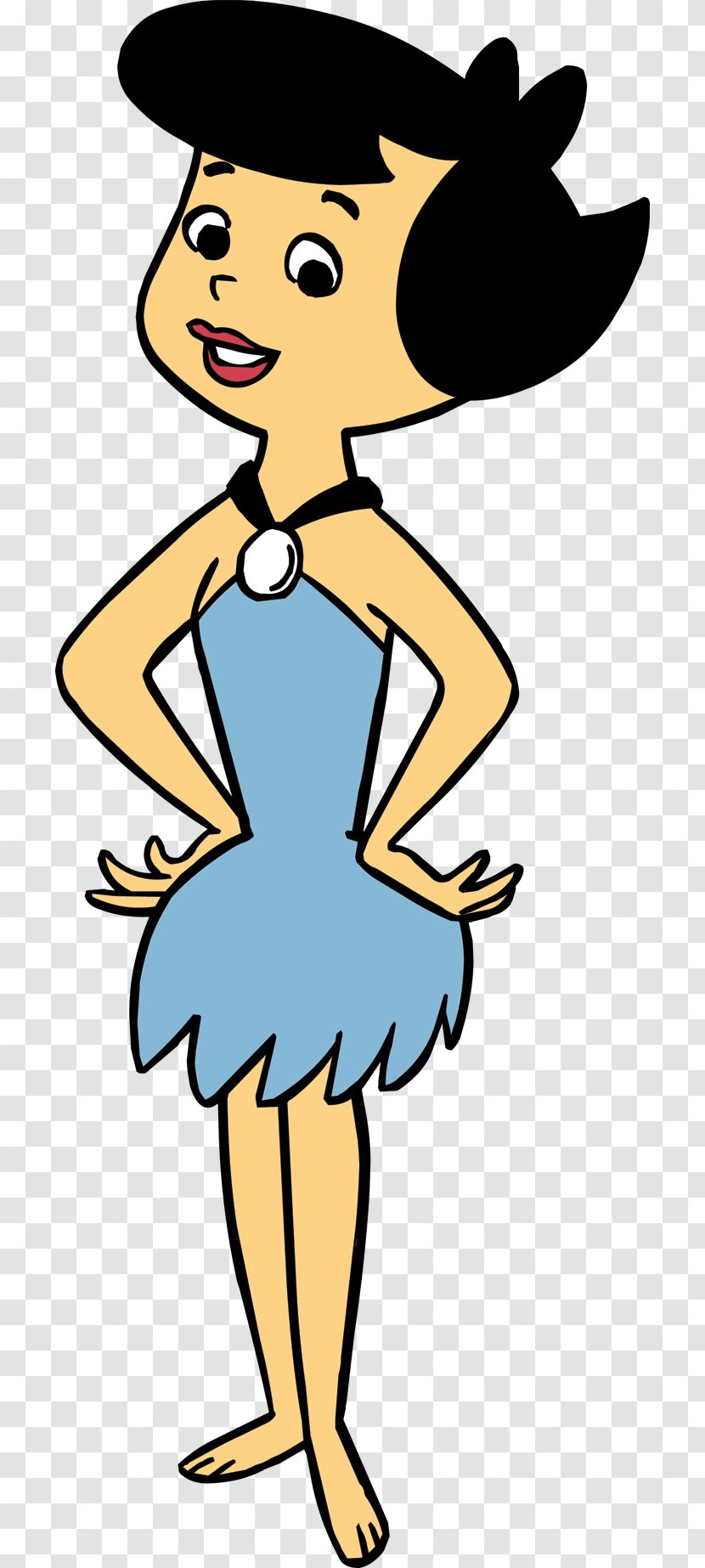 Betty Rubble Barney Wilma Flintstone Bamm-Bamm Fred - Shoe - The Flintstones Transparent PNG