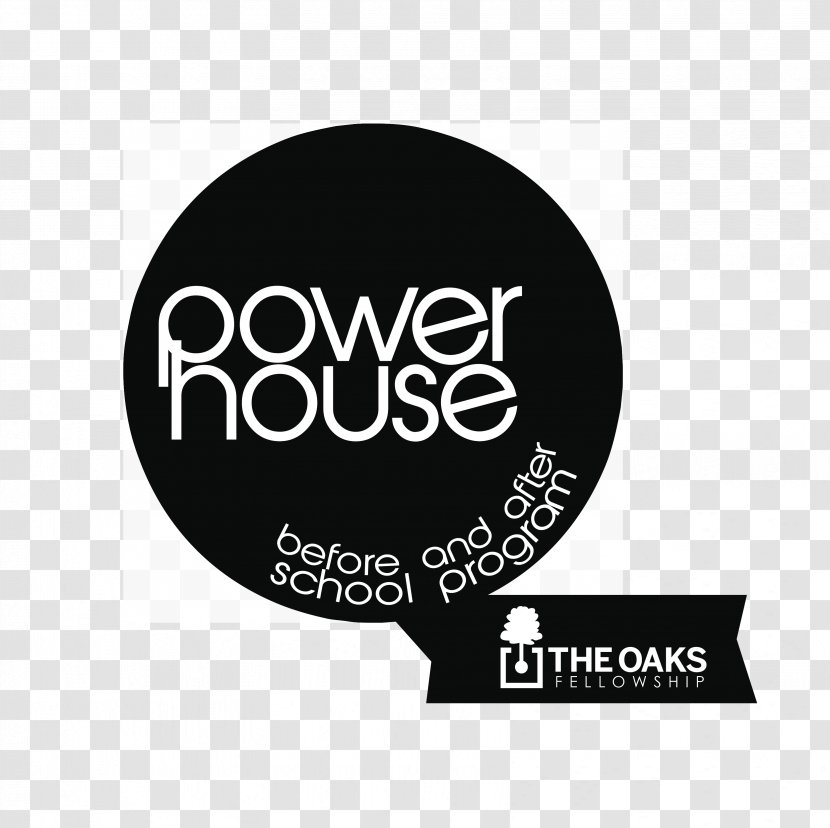 Life School Logo Oaks Church Brand - Black And White - Font Transparent PNG