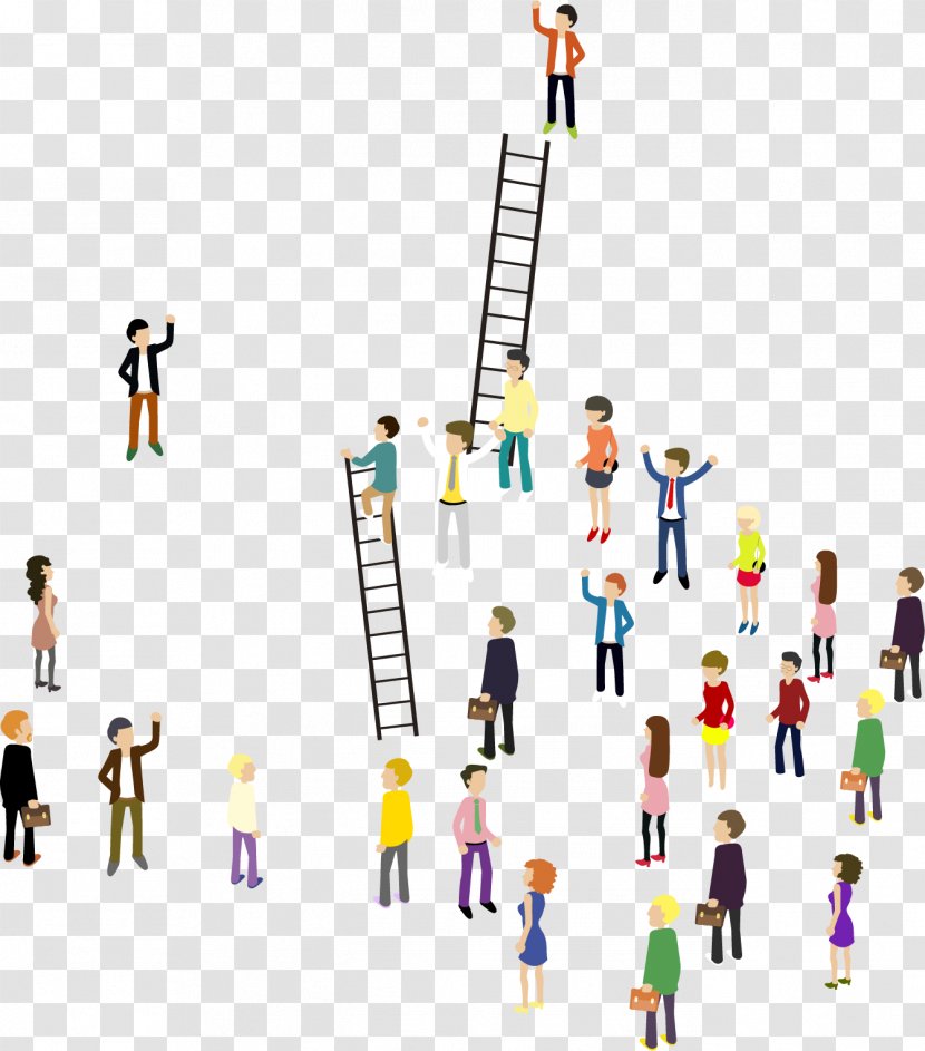 Ladder - Stairs - Vector Painted Climb A Transparent PNG