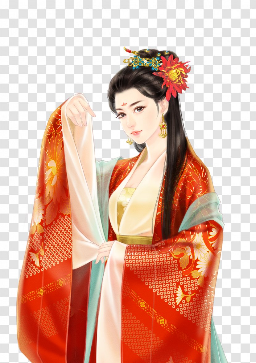 Chinese Language Female Woman Novel Image - Costume - Busteni Transparent PNG