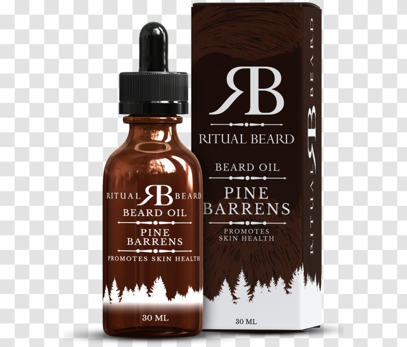 Beard Oil Man Facial Hair - Logo Transparent PNG